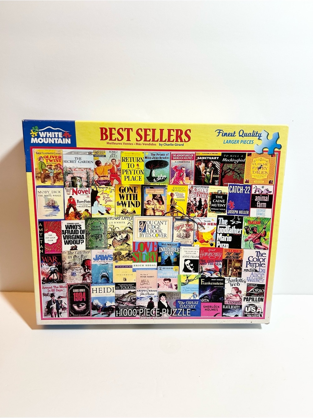White Mountain Best Sellers Puzzle Box 1000 Pieces COMPLETE